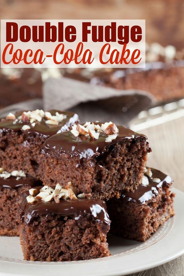 Double Fudge Coca-Cola Cake