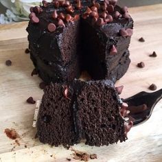 Double Layer Chocolate Protein Cake