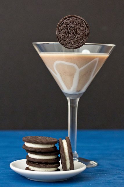 Double Stuff Oreo Martini