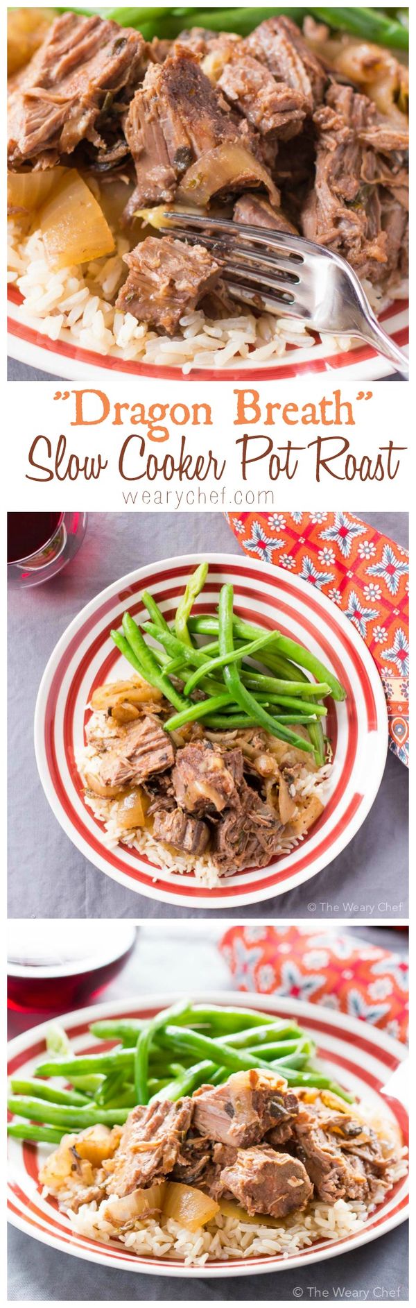 Dragon Breath Slow Cooker Pot Roast Loaded With Garlic and Onions