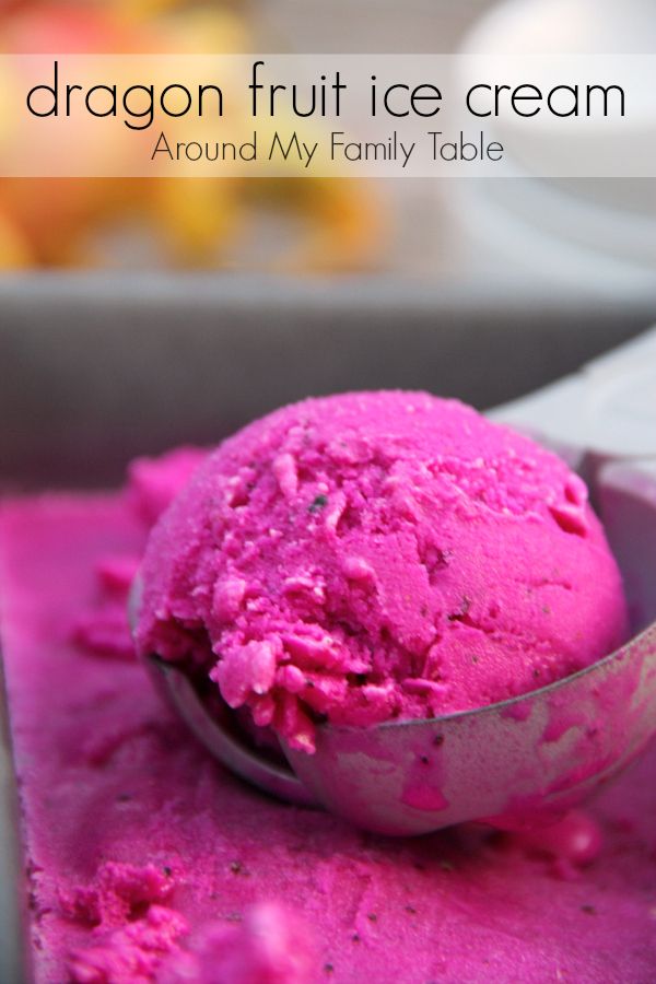 Dragon Fruit Ice Cream