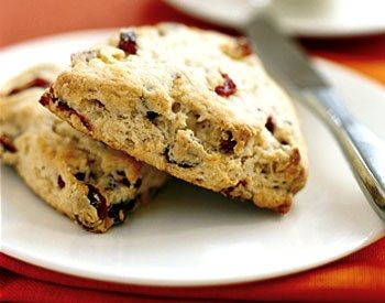 Dried Cranberry, Walnut, and Lemon Scones