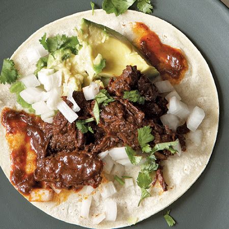 Drunken Chile Con Carne Tacos