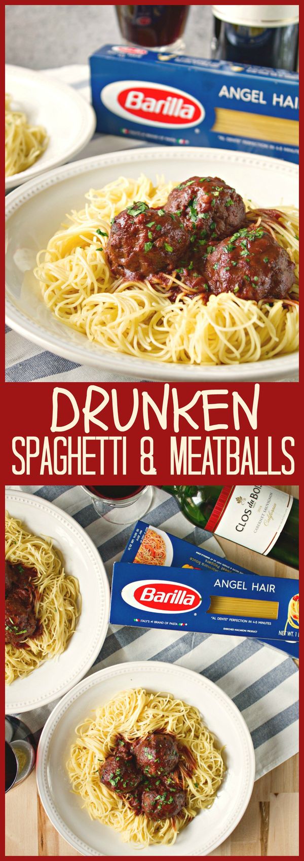 Drunken Spaghetti & Meatballs