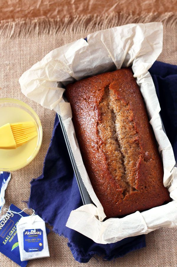 Earl Grey Tea Cake with Lemon and Honey