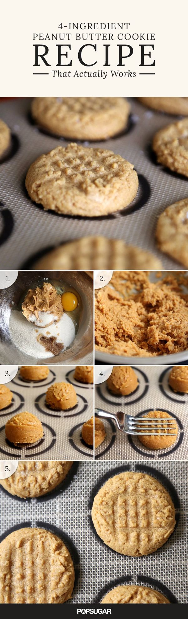 Easiest (Ever! Peanut Butter Cookies