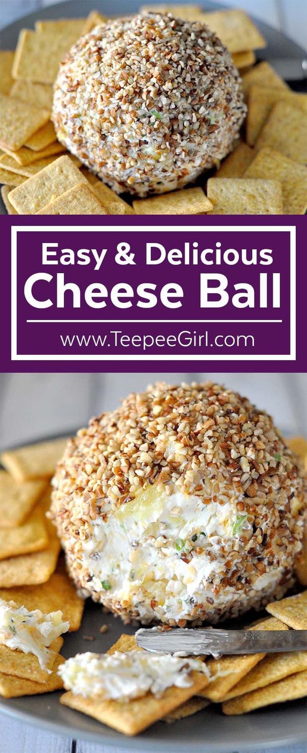 Easy & Delicious Cheese Ball