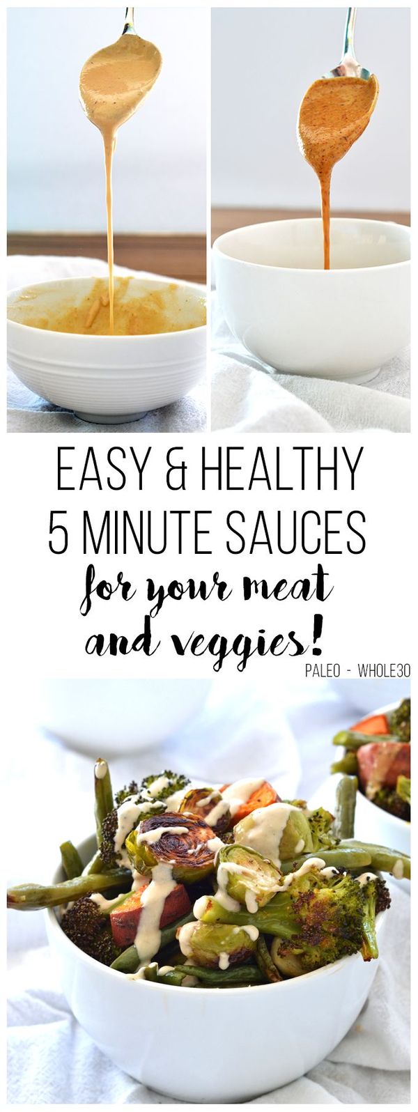 Easy & Healthy Five Minute Sauces