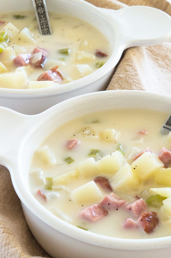 Easy and Comforting Ham and Potato Soup