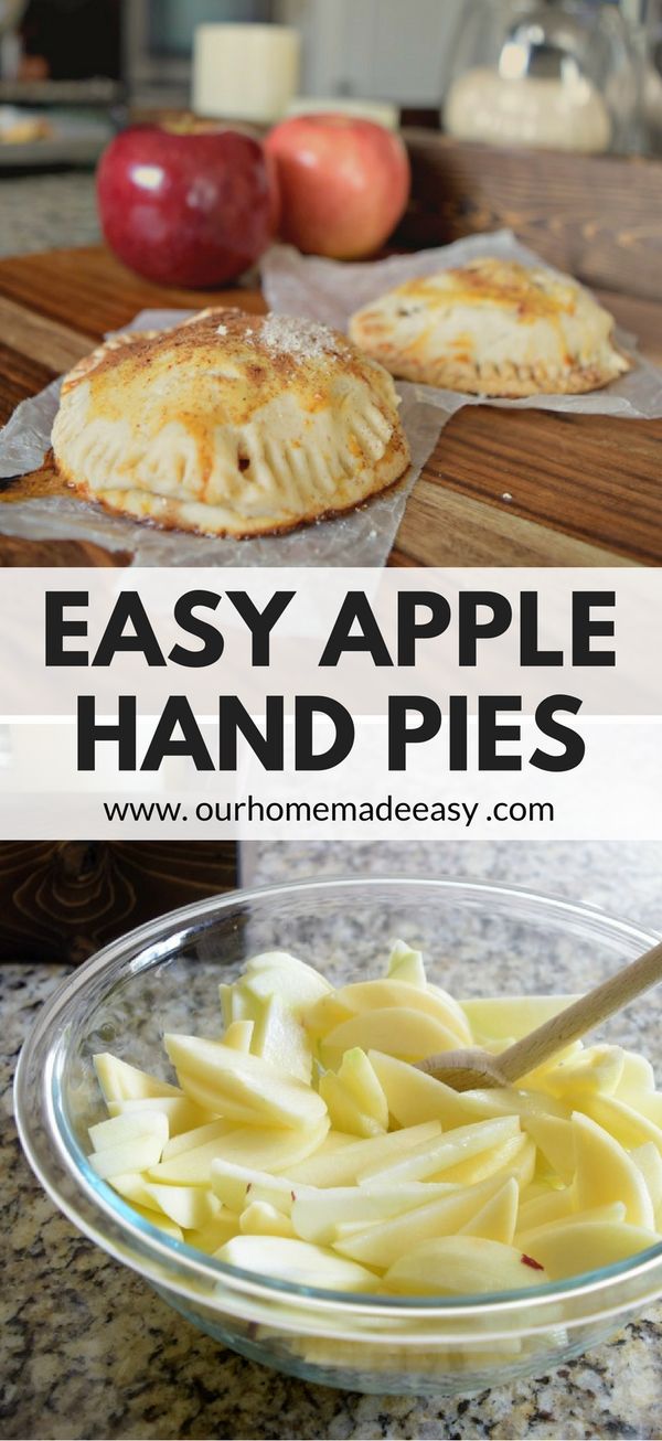 Easy Apple Hand Pies