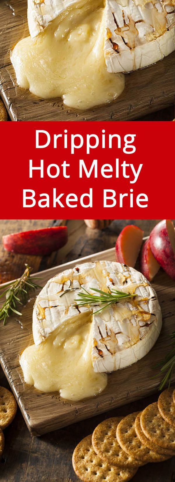 Easy Baked Brie Cheese With Honey Appetizer