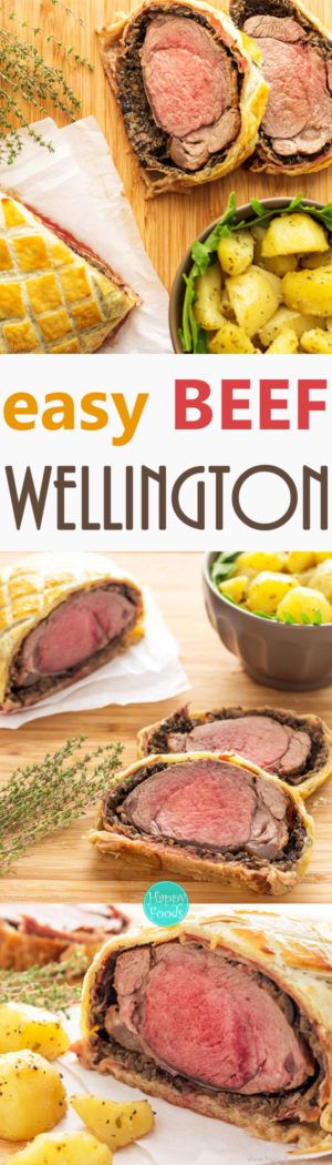 Easy Beef Wellington with Mushroom & Jamón