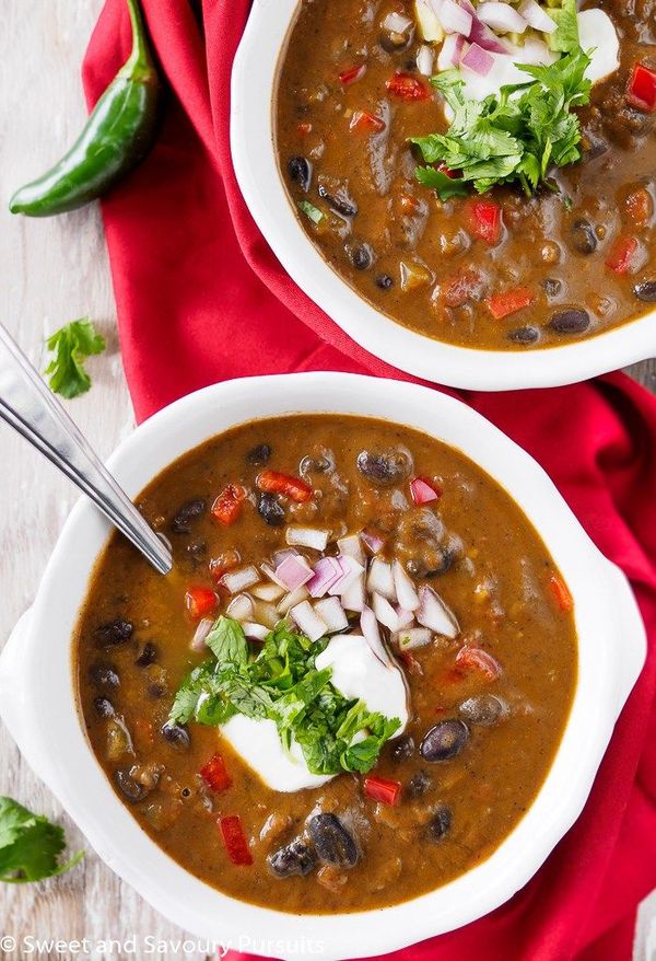 Easy Black Bean Soup