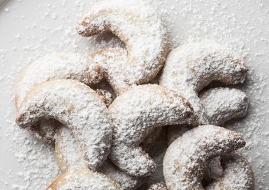 Easy, Buttery Almond Crescent Cookies