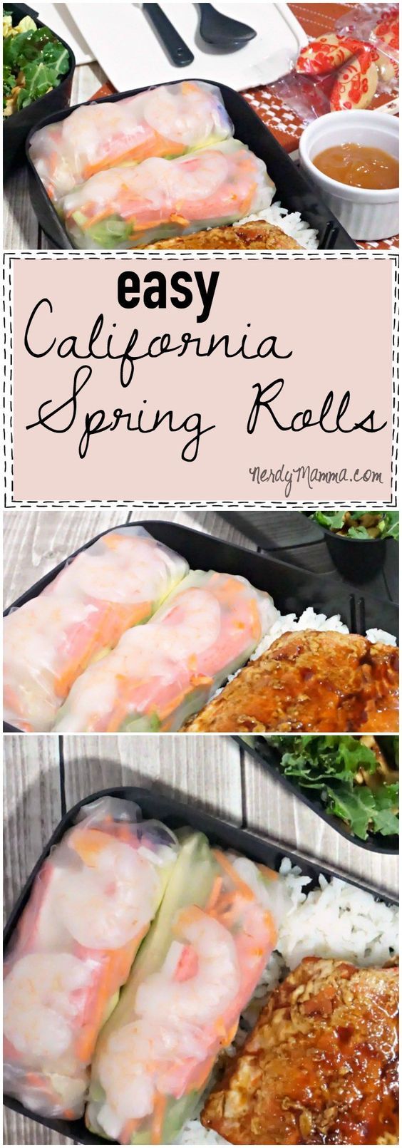 Easy California Spring Rolls