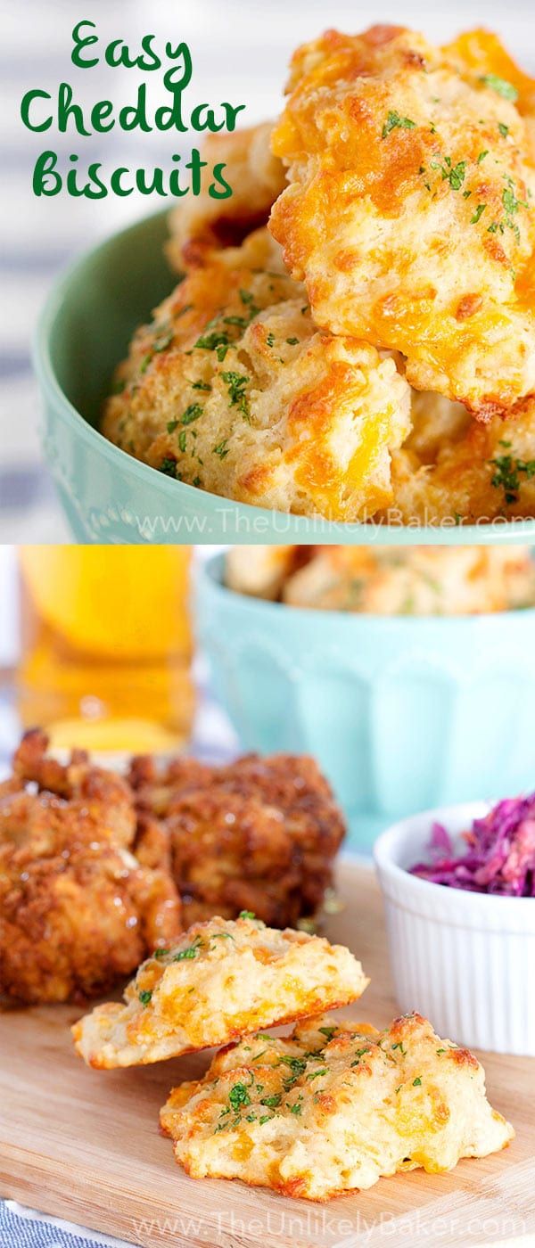 Easy Cheddar Biscuits (Red Lobster Copycat