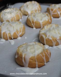 Easy Cheese Danishes