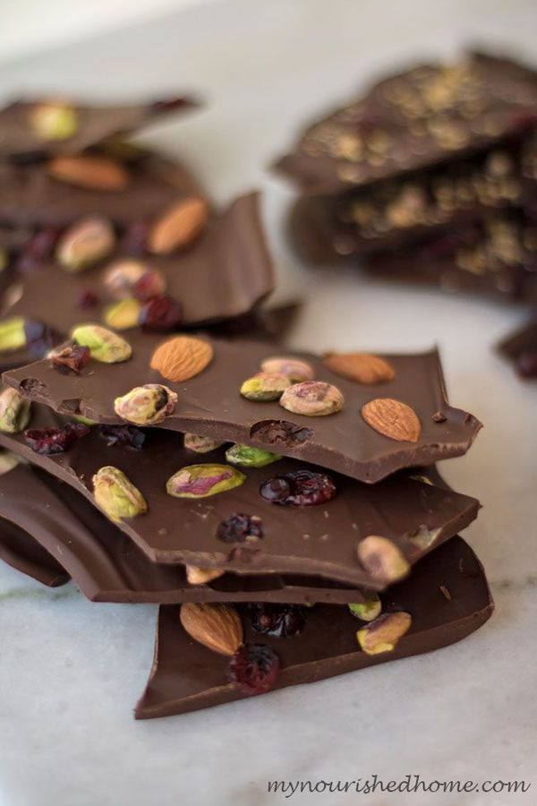 Easy Chocolate Bark Candy