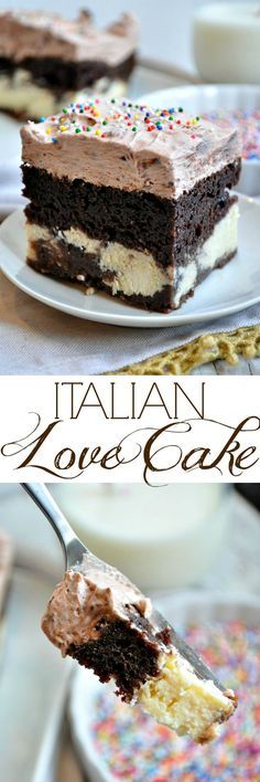 Easy Chocolate Italian Love Cake