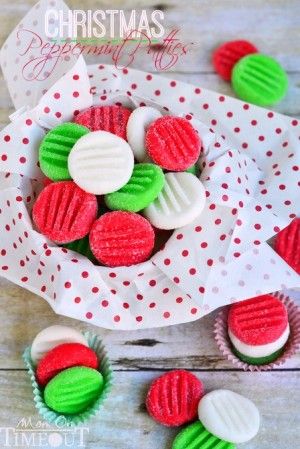 Easy Christmas Peppermint Patties