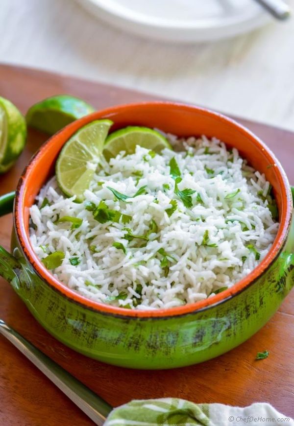 Easy Cilantro Lime Rice