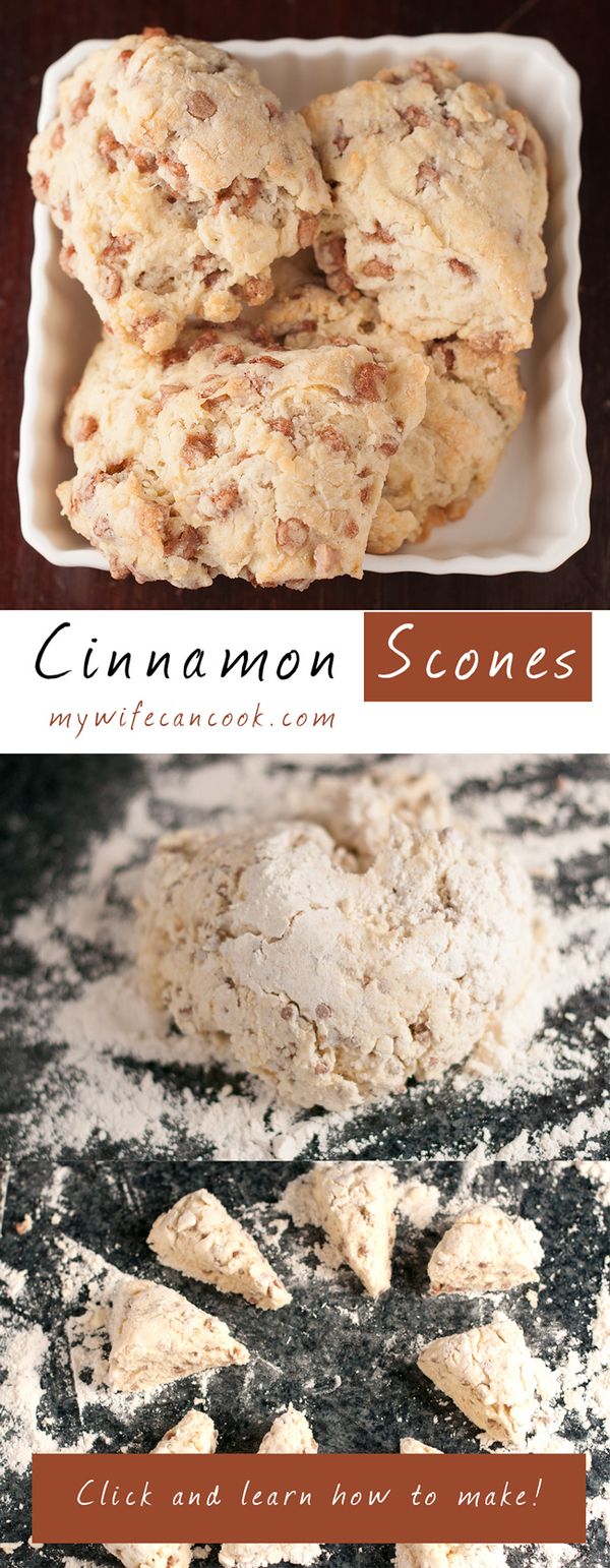 Easy Cinnamon Chip Scone