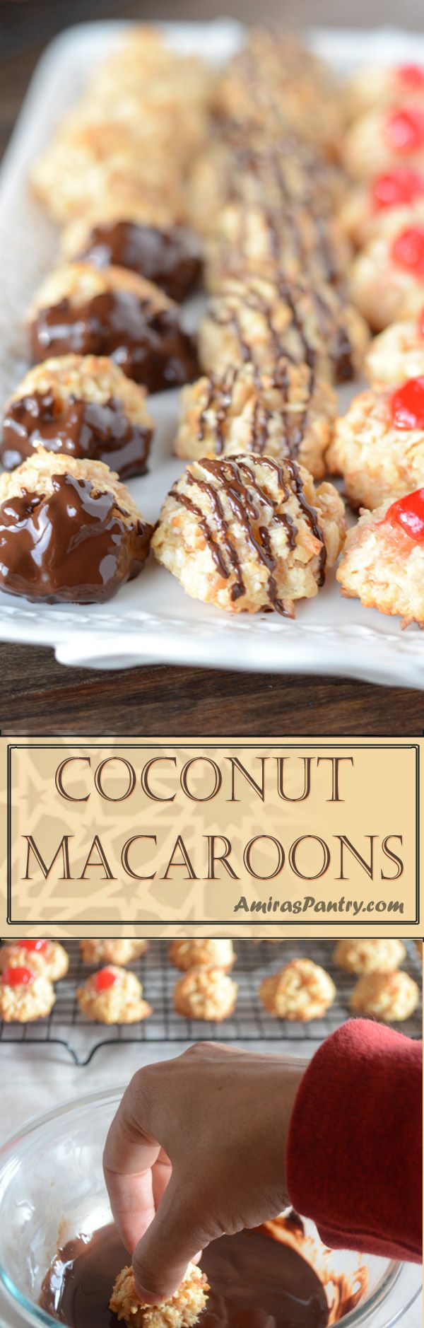 Easy coconut macaroons