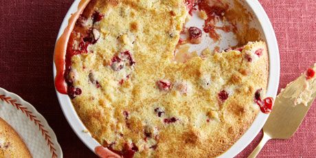 Easy Cranberry and Apple Cake