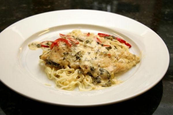 Easy Creamy Garlic Lemon Chicken