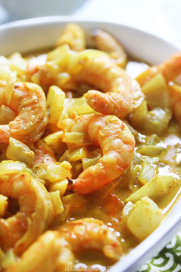 Easy Curry Shrimp