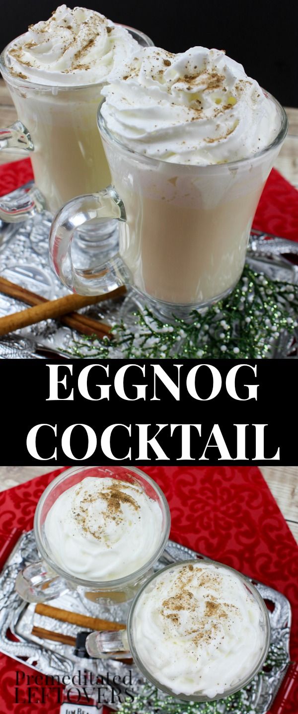 Easy Eggnog Cocktail