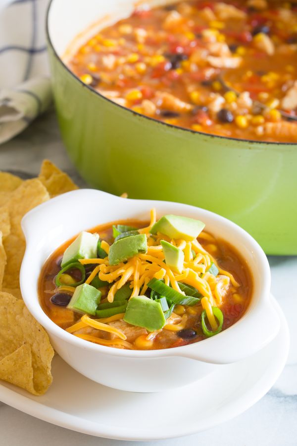 Easy Enchilada Soup