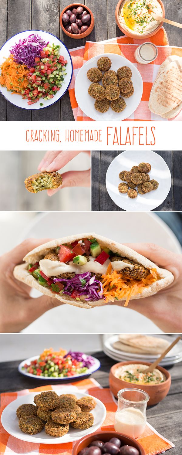 Easy falafels