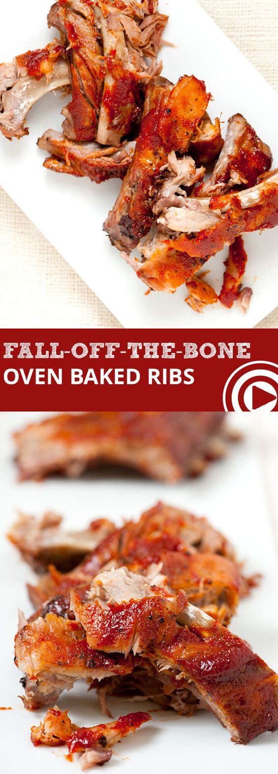 Easy, Fall-Off-The-Bone Oven Baked Ribs