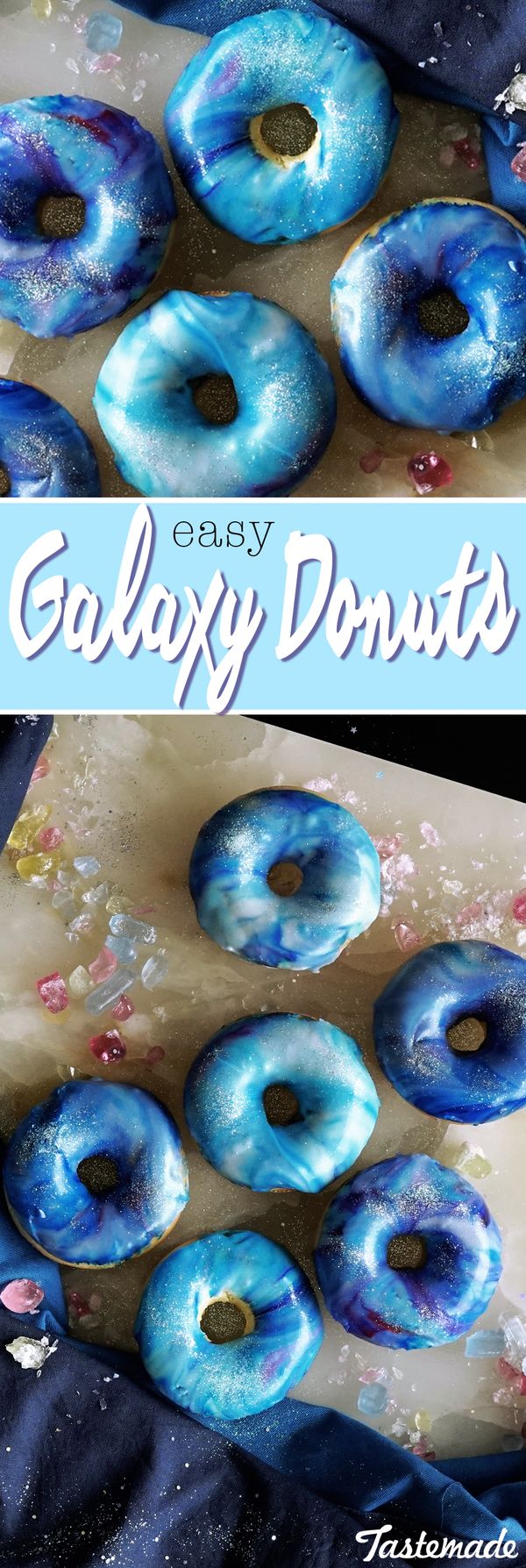 Easy Galaxy Donuts