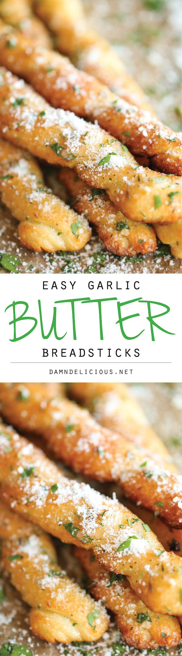 Easy Garlic Butter Breadsticks