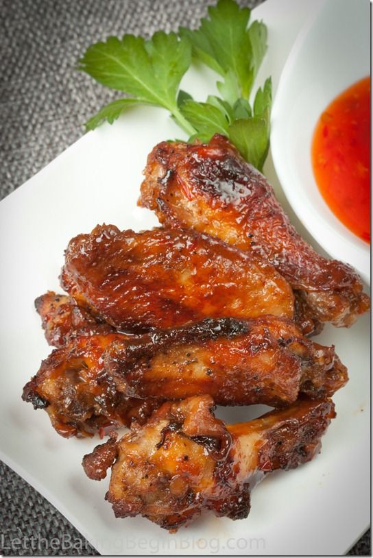 Easy Garlic Chicken Wings