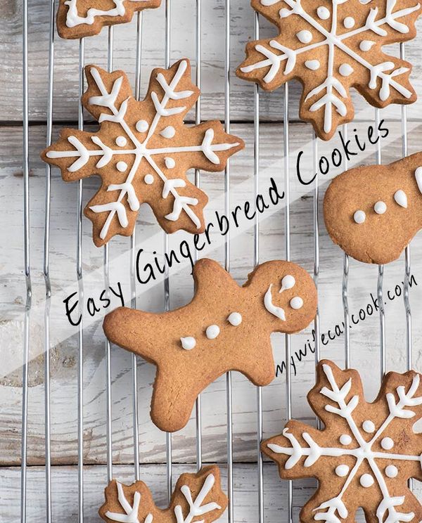 Easy Gingerbread Cookie