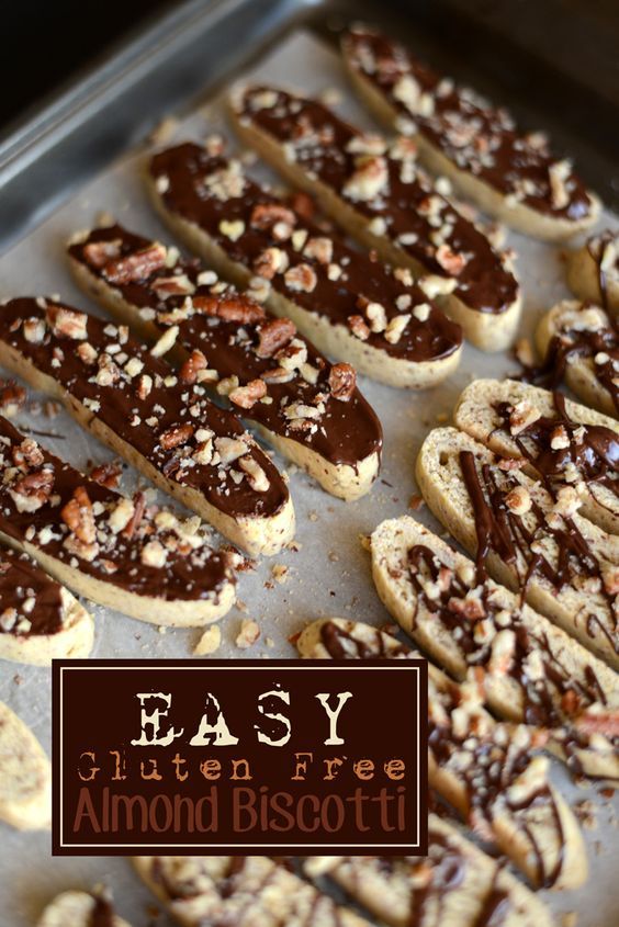 Easy Gluten Free Almond Biscotti