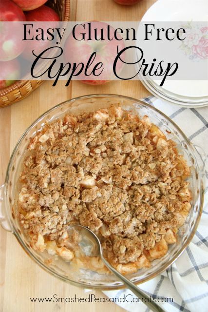 Easy Gluten Free Apple Crisp