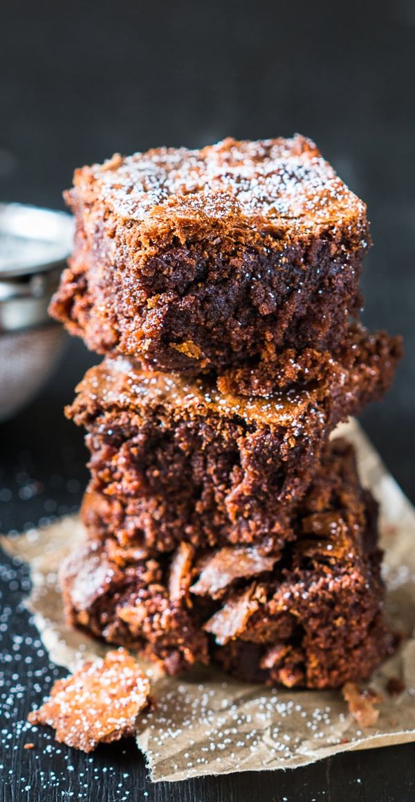 Easy Gluten Free Chickpea Flour Brownies