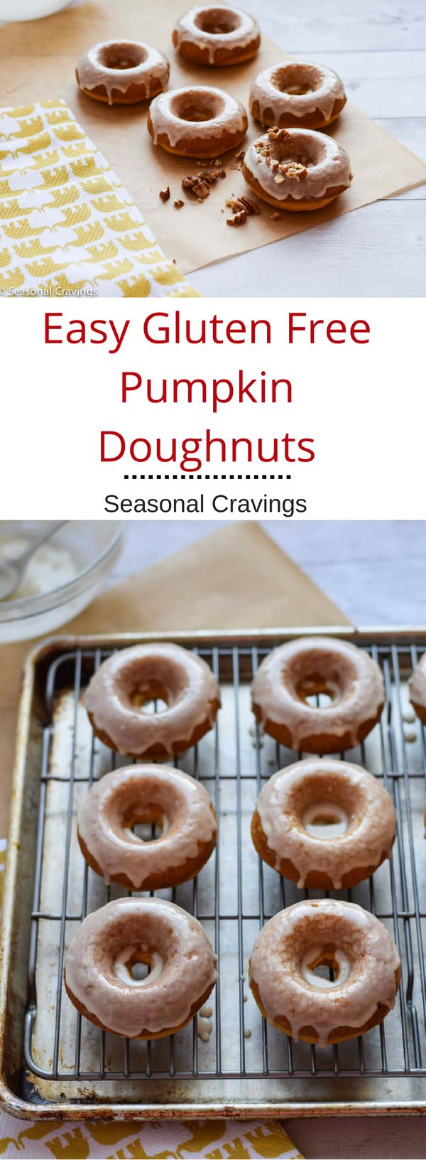 Easy Gluten Free Pumpkin Doughnuts