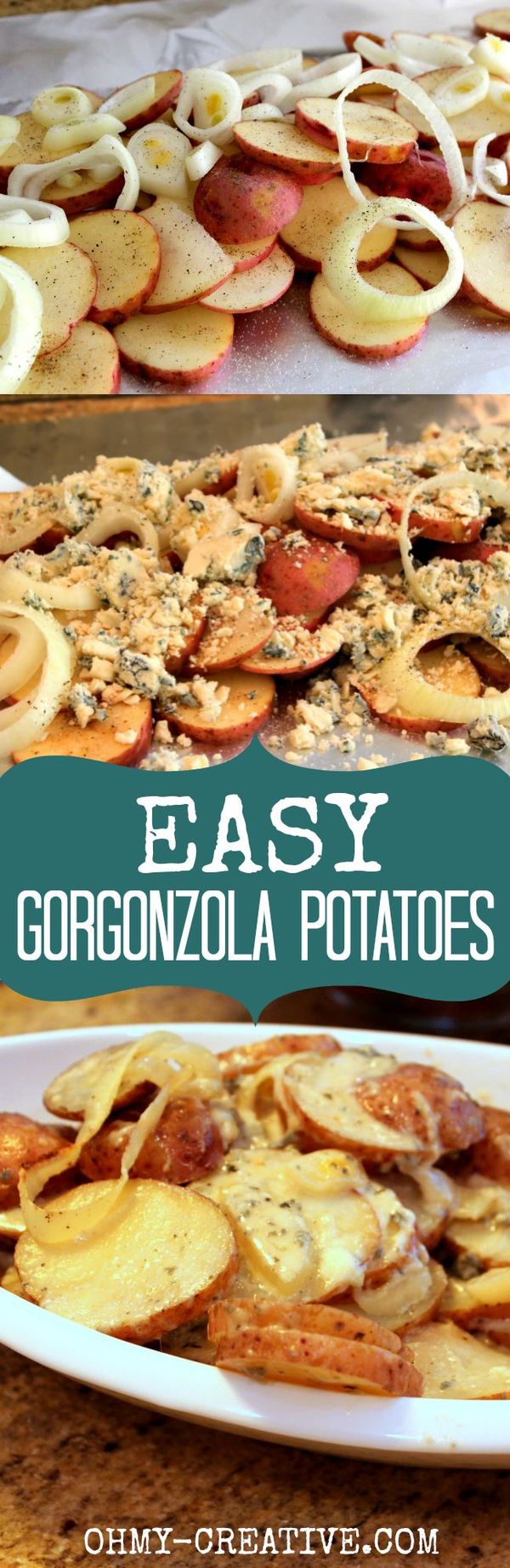 Easy Gorgonzola Potatoes