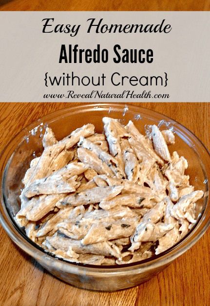 Easy Homemade Alfredo Sauce Without Cream