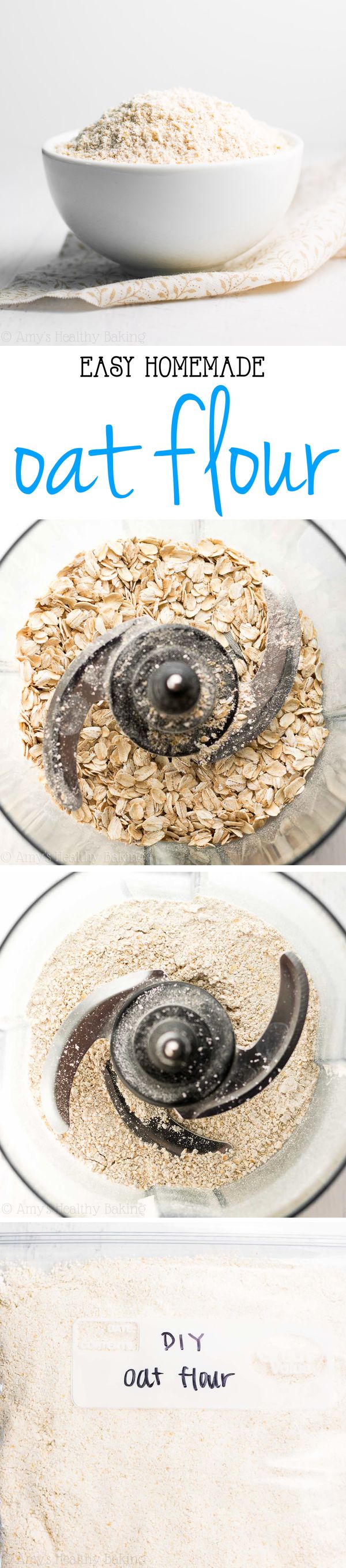 Easy Homemade Oat Flour