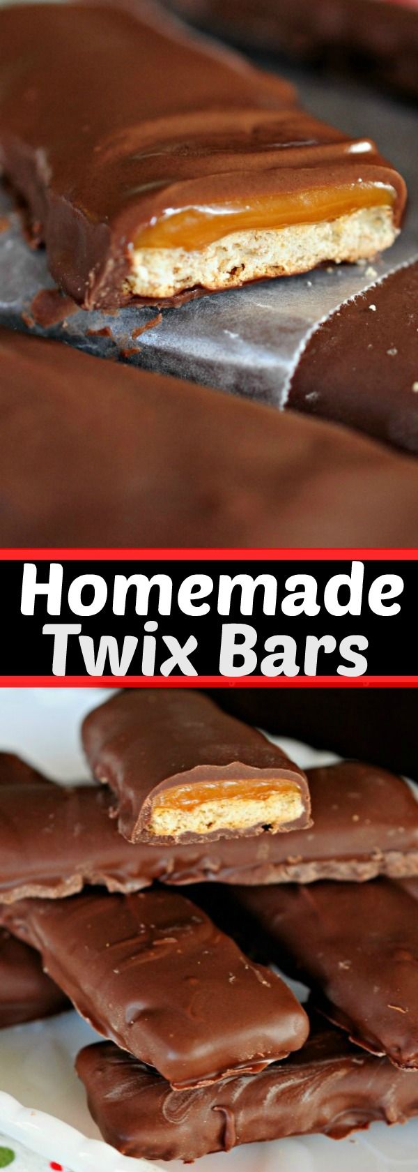 Easy Homemade Twix Bars