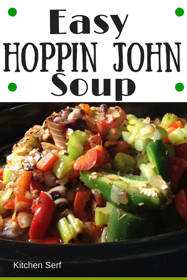 Easy Hoppin John Soup