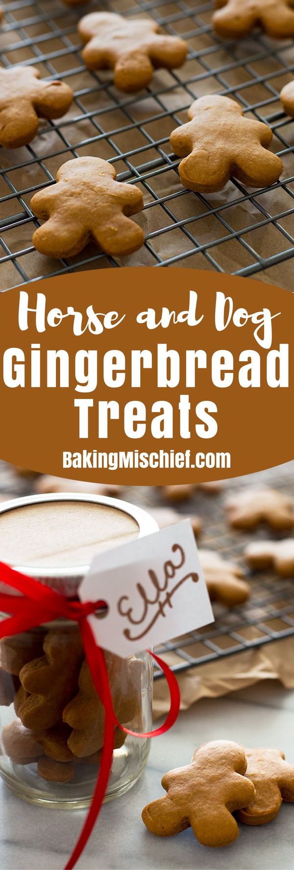 Easy Horse and Dog Gingerbread Treats