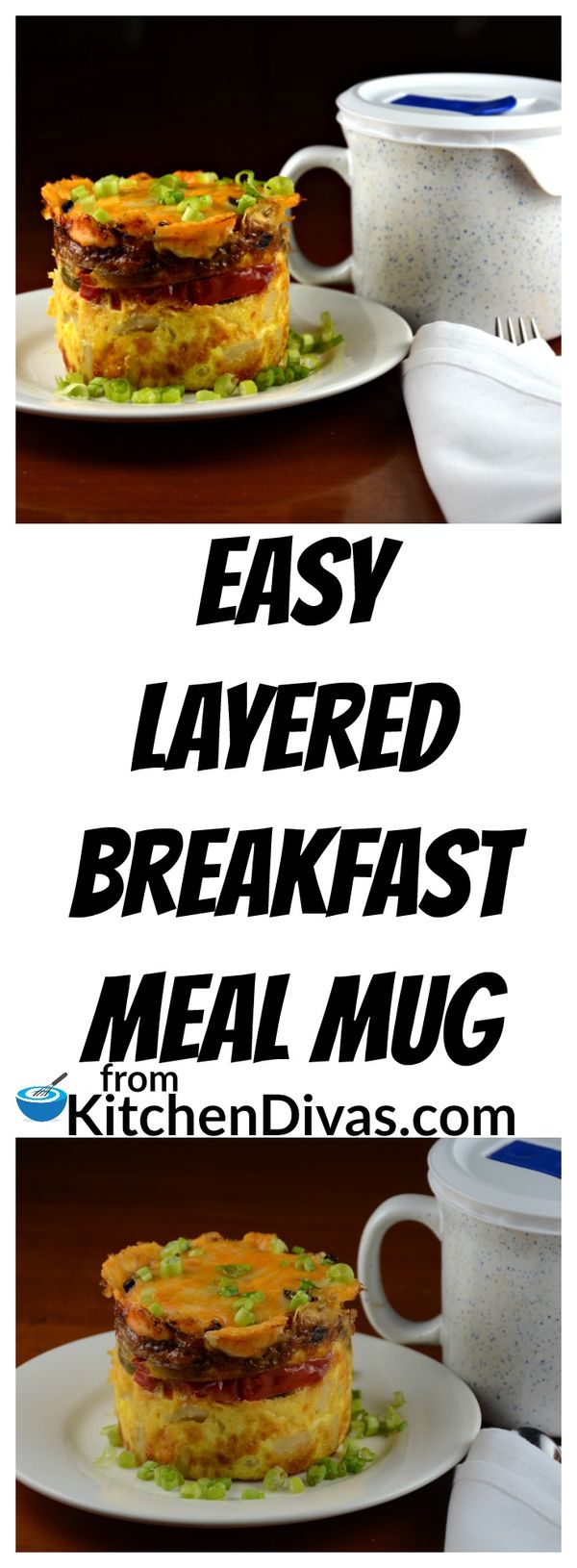 Easy Layered Breakfast Meal Mug