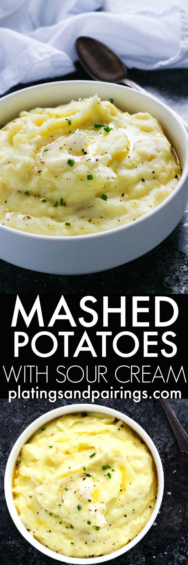 Easy Mashed Potatoes with Sour Cream